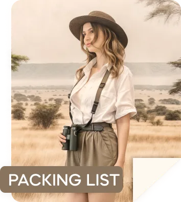 Safari Packing List in PDF