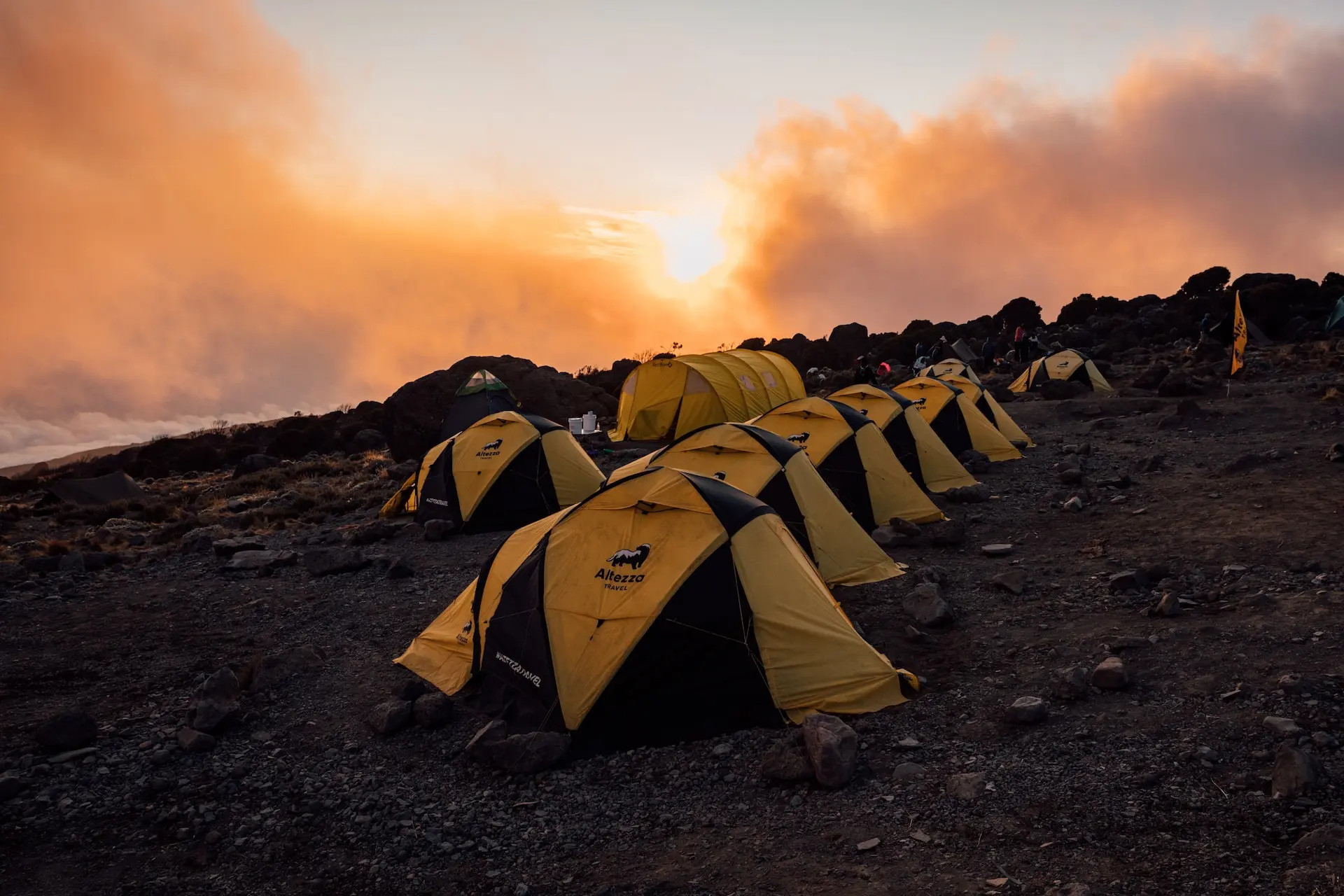 The classic tents we use on our expeditions