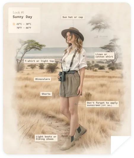 Safari Packing List in PDF