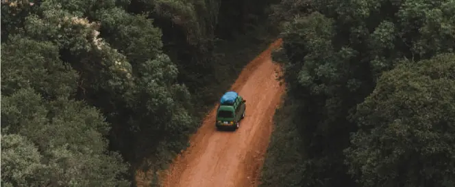 Trekking from Nalemuru gate to Simba Camp